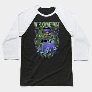 Monster truck Baseball T-Shirt